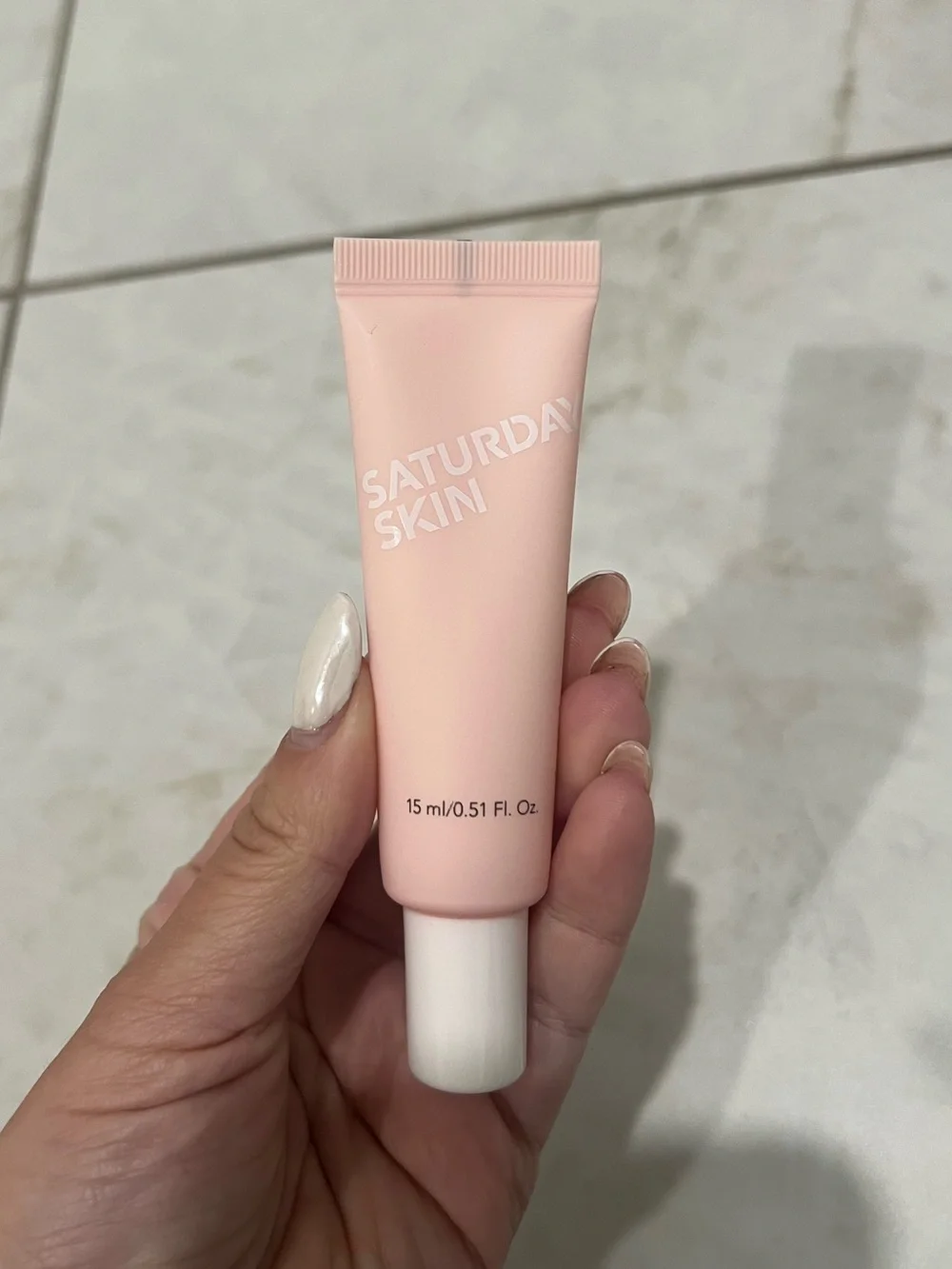 NEW Saturday Skin Wide Awake Brightening Eye Cream Travel Size